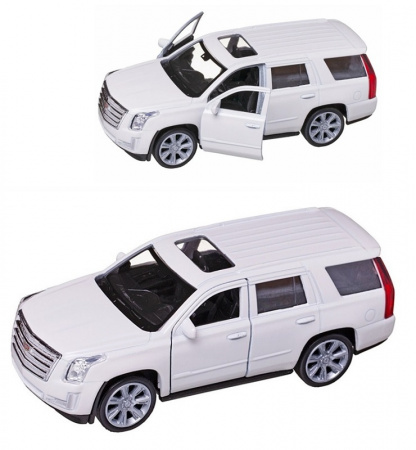 Welly Машинка Cadillac Escalade 2017 43751W белый