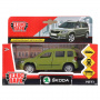 Машина металлическая Skoda Yeti инерционная