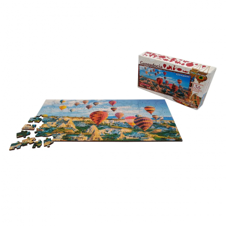 Фигурный деревянный пазл Travel collection "Каппадокия, Турция"