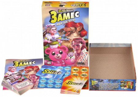 Настольная игра Замес: Мишки, бабки, рок-н-ролл