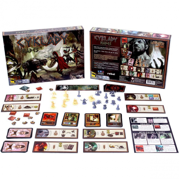 Дополнение к наст. игре "Cyclades: Hades" правила на англ. языке