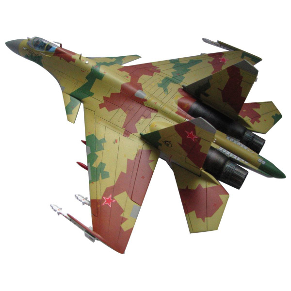 Сборная модель Самолет Су-35 склейка