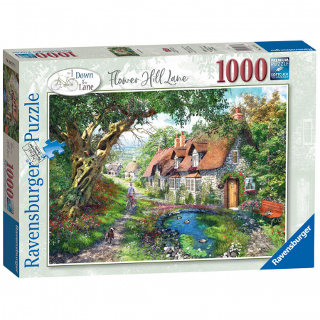 Пазлы. 1000 Переулок Цветочного холма №1