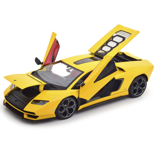 Модель Lamborghini Countach LPI 800-4 1:38 (желтая)