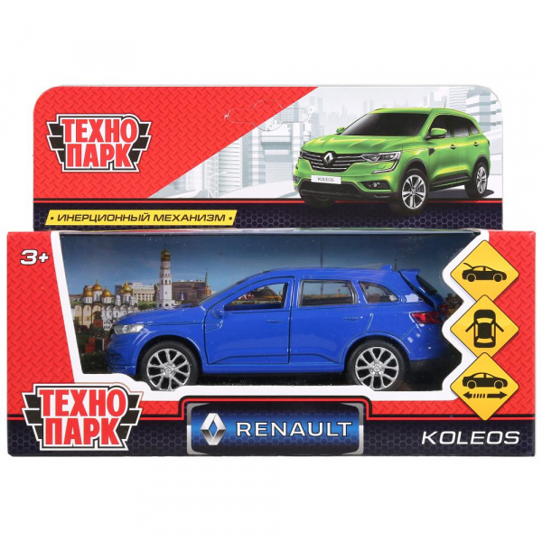 Машина металлическая Renault Koleos инерционная