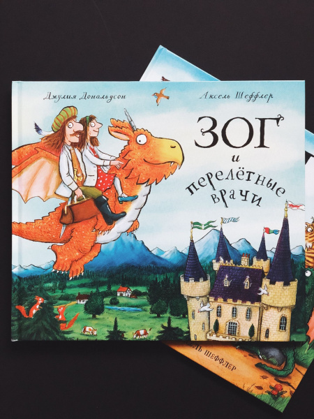 Книга Зог и перелётные врачи (Дж Дональдсон и А Шеффлер)