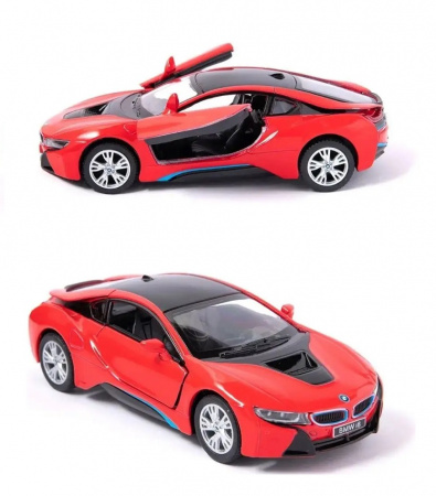 Kinsmart Модель BMW i8 1:36 (красная)