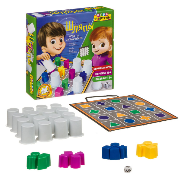 Игра фортуны Настольная семейная игра Шляпы