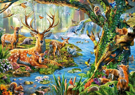 Castorland Пазл 500 Лесная жизнь