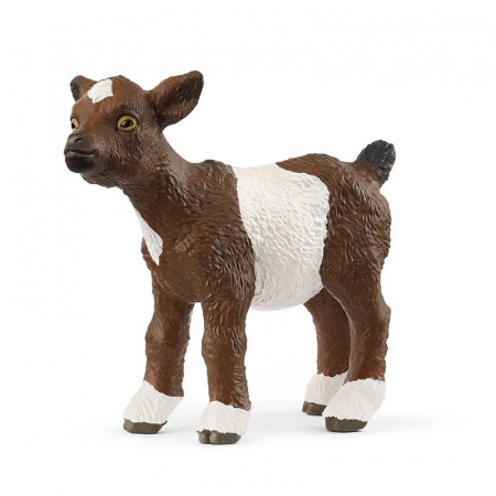 Schleich. Фигурка Козленок (коричневый с белым)