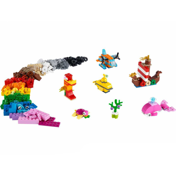 Конструктор LEGO Classic Творческое веселье в океане