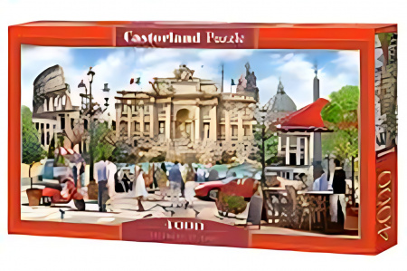 Castorland Пазл 4000 C-400270 Великолепие Рима