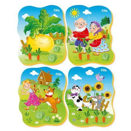El'Basco Kids. Мягкий пазл Репка арт.ET02-021
