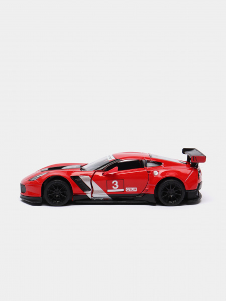 Модель Corvette C7. R Race Car 2016 1:36 (красная)