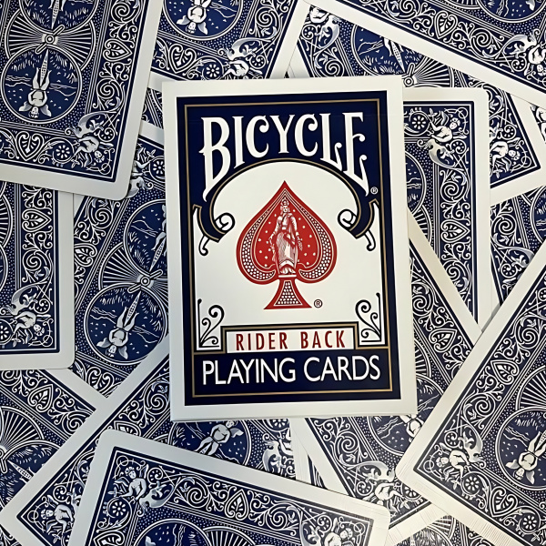 Карты игральные Bicycle 54 (Rider back) (Original USA) синие