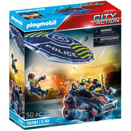 Конструктор "Police Parachute with Amphibious Vehicle"