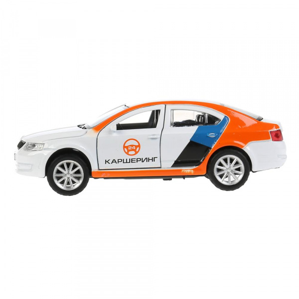 Машина металлическая Skoda Octavia Каршеринг инерционная