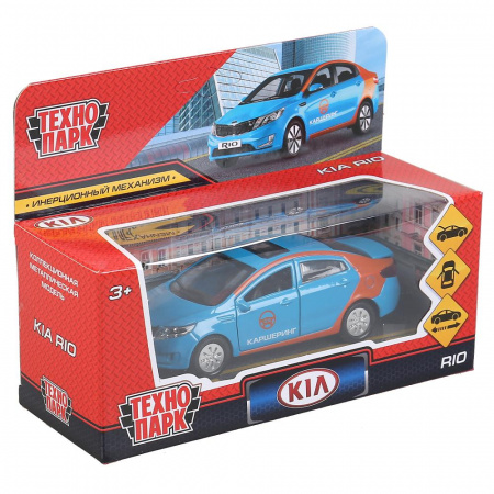 Машина металлическая Kia Rio Каршеринг инерционная