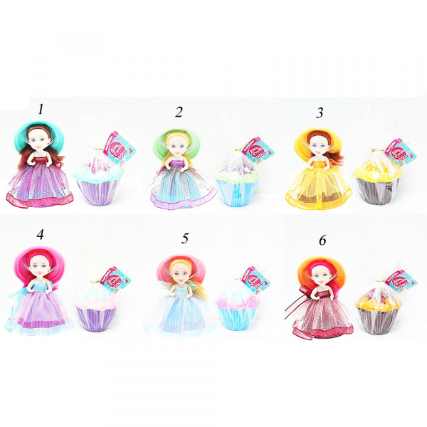 Cupcake Кукла 6 видов в ассортименте