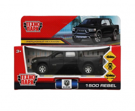 Машина металлическая Dodge RAM 1500 Rebel инерционная