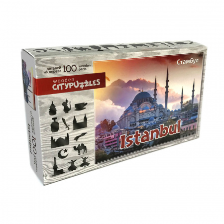 Фигурные деревянные пазлы "Citypuzzles: Стамбул"