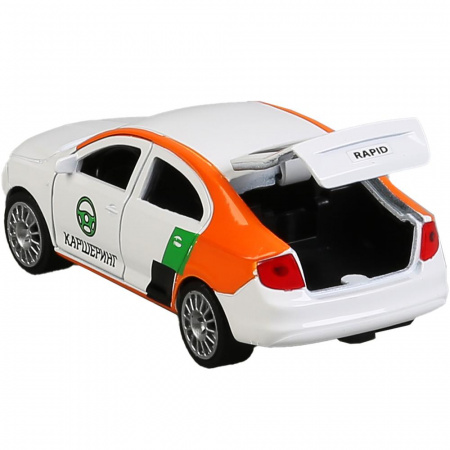Машина металлическая Skoda Rapid Каршеринг инерционная