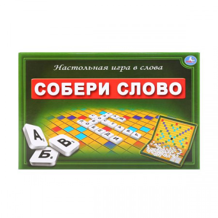 Умные игры. Настольная игра-ходилка Собери слово /20