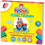 Пластилин Кроха плавающий 10 цветов