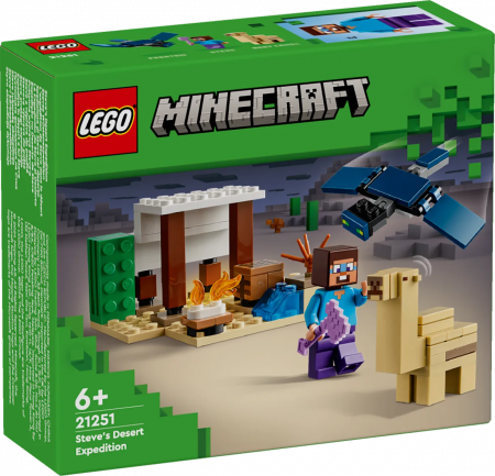 Конструктор LEGO Minecraft Экспедиция Стива по пустыне