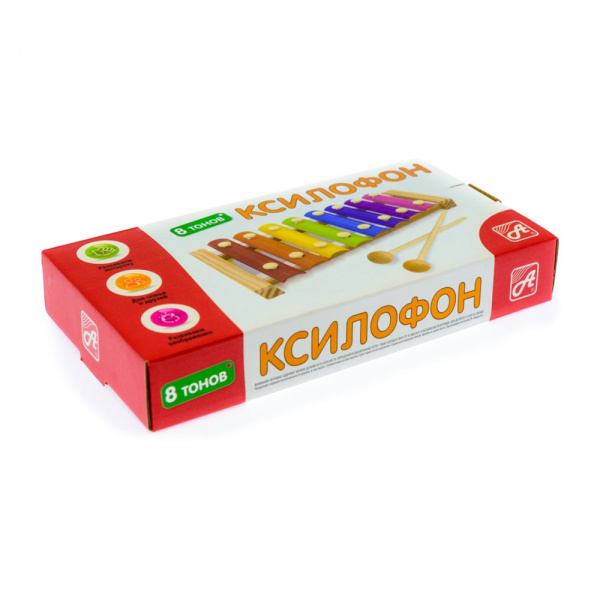 Ксилофон (металлофон), 8 тонов