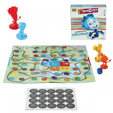 Настольная игра Фиксики Гирлянда