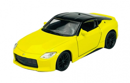 Welly Машинка 1:38 Nissan Z 2023 желтый
