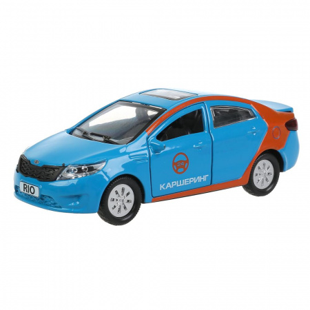 Машина металлическая Kia Rio Каршеринг инерционная