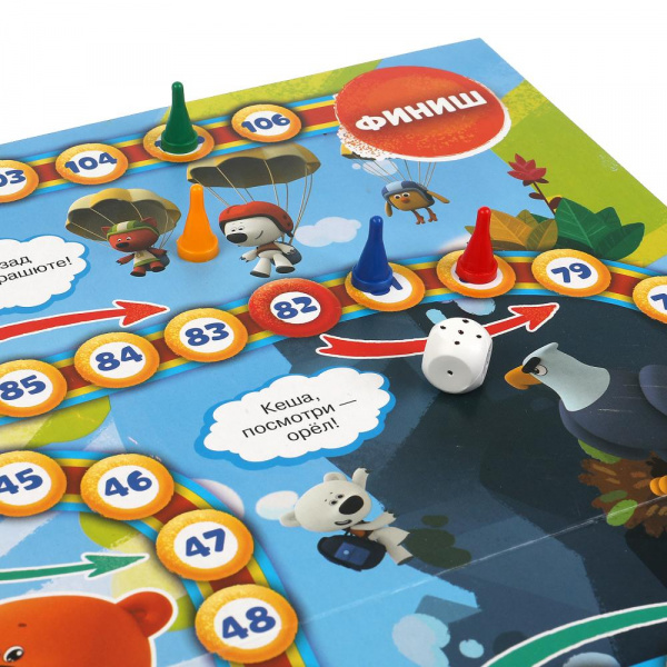 Настольная игра-ходилка Умные игры Мега,  Ми-ми-мишки, Путешествие с друзьями