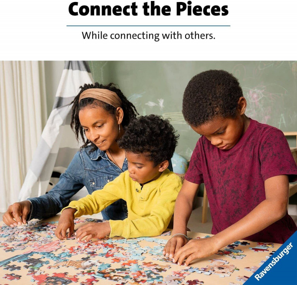 Ravensburger Пазл картина 3x49 Майнкрафт биомы