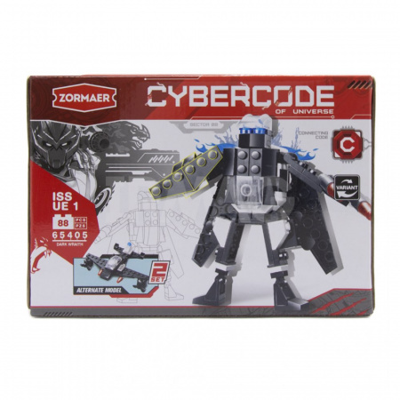 Конструктор Cybercode Dark Wraith, 88 эл.