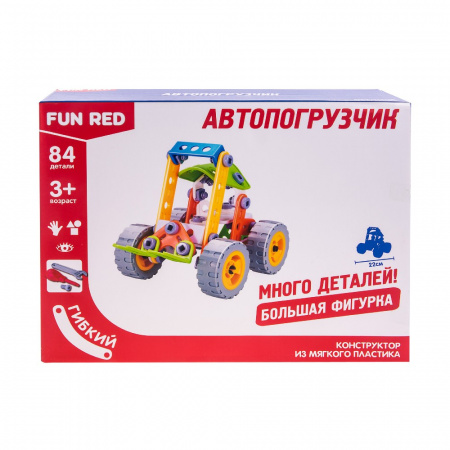 Конструктор Fun Red Автопогрузчик, 84 дет.