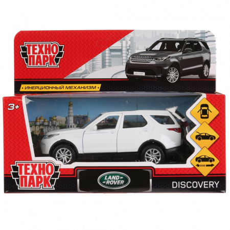 Машина  Land Rover Discovery, белый