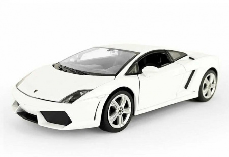 Welly Машинка Lamborghini Gallardo LP560-4 металл 43620W-W белый