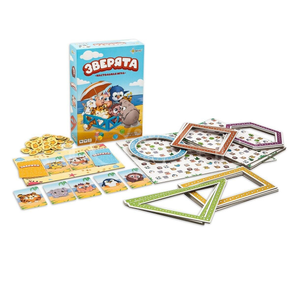 Настольная игра Зверята