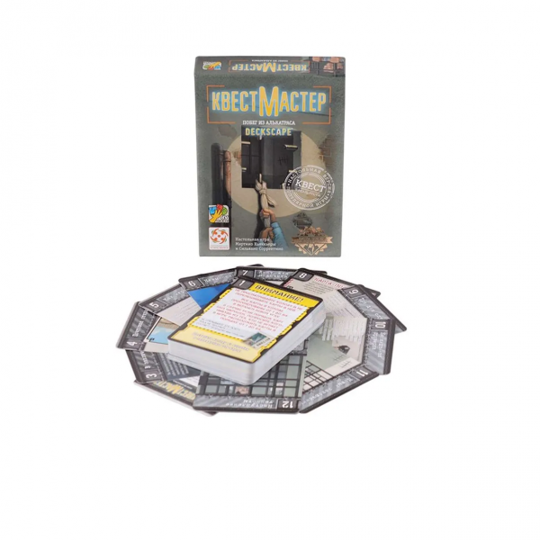 Настольная игра "КвестМастер Побег из Алькатраса"