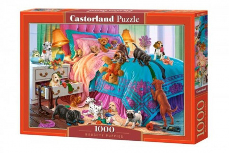 Castorland Пазл 1000 Непослушные щенки