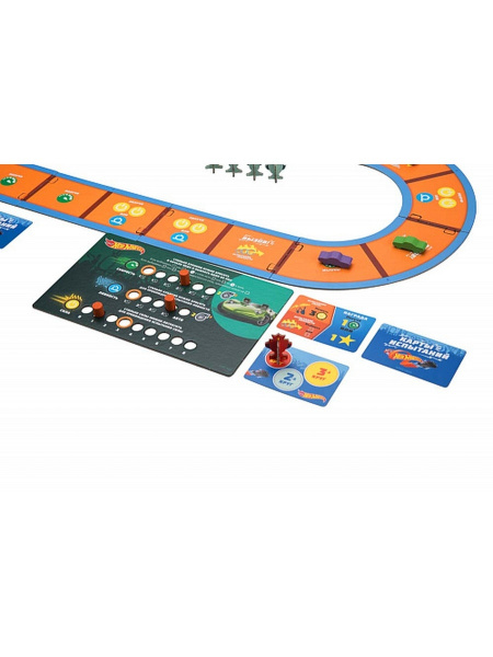 Настольная игры Hot Wheels. Вызов принят