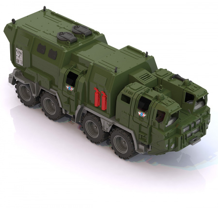 Нордпласт Военный тягач Щит с кунгом