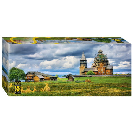 Пазл. 1000 "Панорама. Кижи"