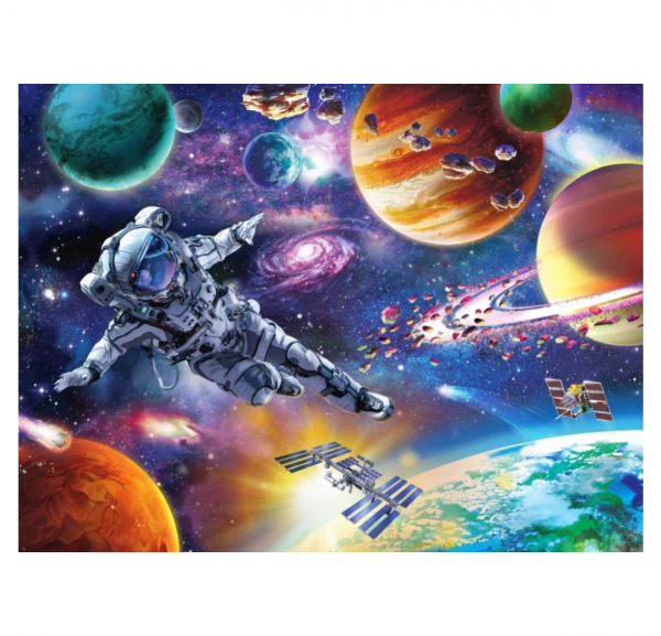 Пазл Prime 3D 100 арт.16001 "Галактический полет" 5+