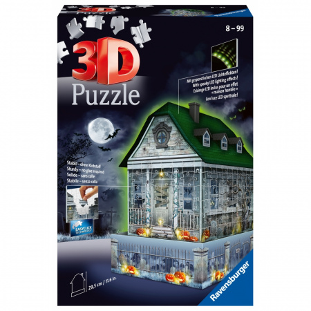 Пазлы. 3D 216 Дом с привидениями